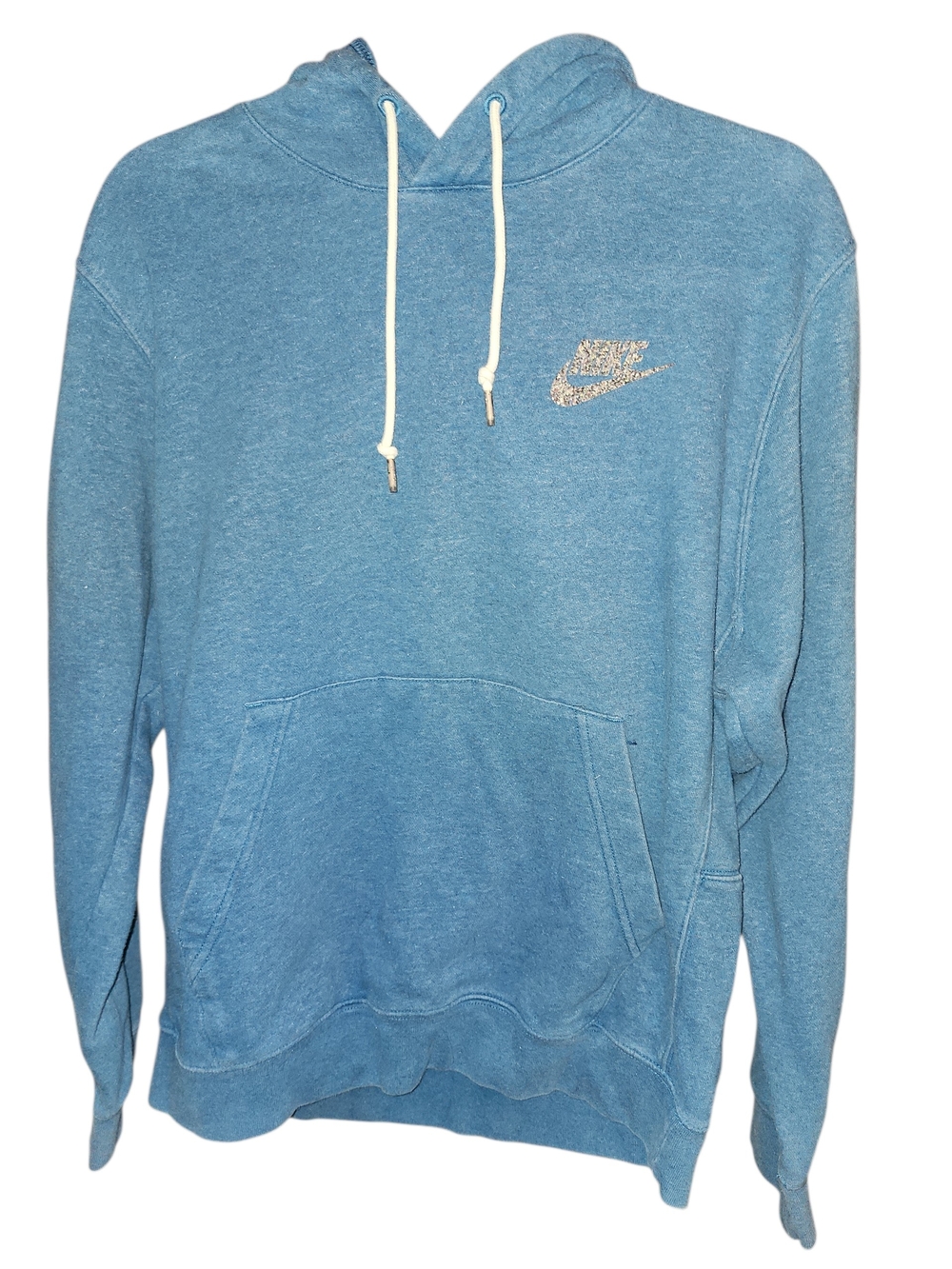 Nike Blue Hooded Sweatshirt - Men's Pullover Hoodie